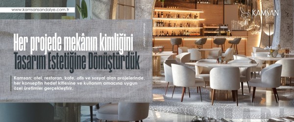 Her Mekânın Kimliğini Tasarım Estetiğine Dönüştürüyoruz