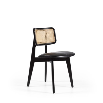 Fiore Wicker Ahşap Sandalye