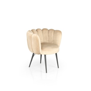 Flower Metal Sandalye