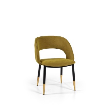 Hera Gold/Siyah Metal Sandalye